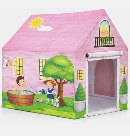Image of Colorfull and Light Weight Children Play Tent House for 3 to 10 Years Old Kids Girls and Boys Light Weight and Foldable Children Toys,Indoor and Outdoor Kid Tent Houses