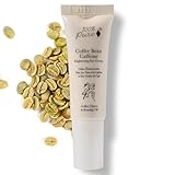 100% PURE Coffee Bean Caffeine Eye Cream Refresh & Hydrate Under Eye Treatment Reduce Puffiness, Dark Circles, Wrinkles with Green Tea, Rose Hip, Vitamin E - Youthful Vibrant Eyes - Vegan - .3 oz