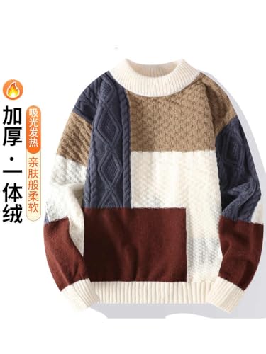 Men's Sweater for Winter,Thickened Knitted Sweater,Warm Sweater2