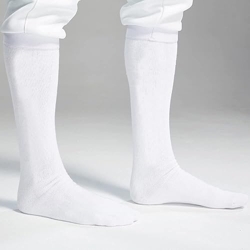 Miniatura 3 de LEONARK Calcetines de esgrima para espada, sable y papel de aluminio, medias protectoras de algodón para esgrima unisex para niños y adultos