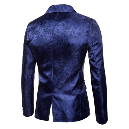 Costume pour homme ajusté jacquard confortable pour soirée - 5