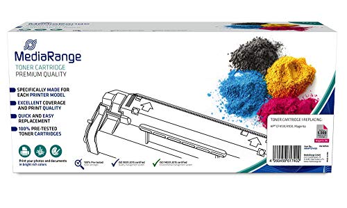 Mediarange Cartouche de Toner Compatible avec HP CF413X / 410X Magenta