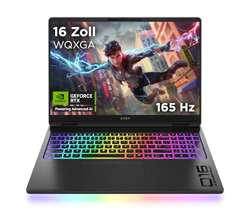 HP Omen MAX Gaming Laptop | 16 Zoll 2K Display 165Hz | Intel Ultr...