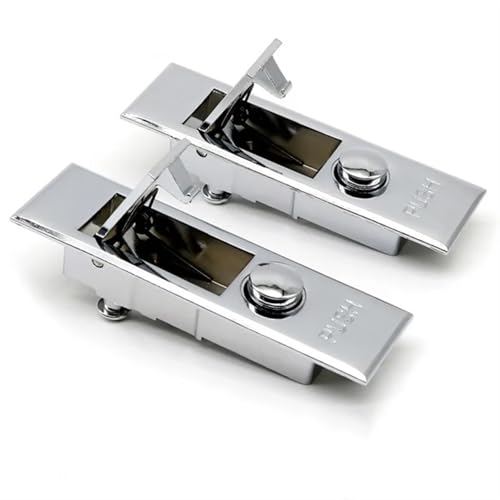 Serrure à came armoire électrique argent pour sécuriser panneau et boîte