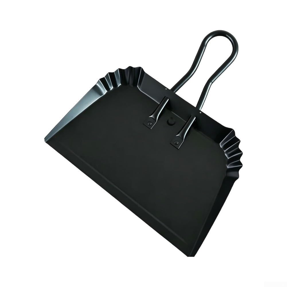 à pour poussière 42cm pour Cendres et Déchets à pour poussière(Black Large)