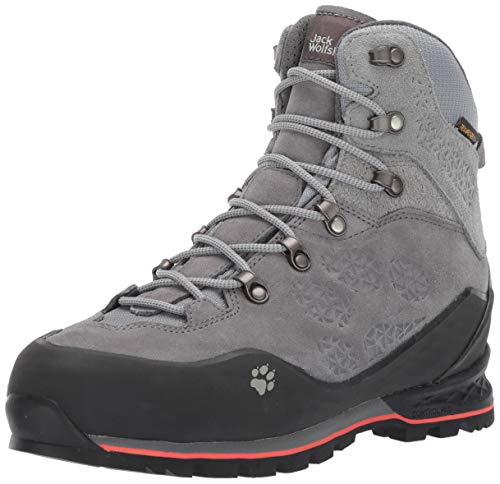 Jack Wolfskin Women Wilderness Texapore MID W, Tarmac Grey, 8