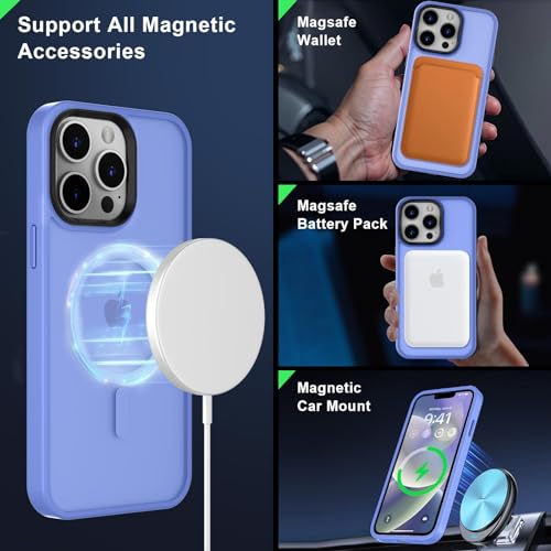 Image of MOCCA Magnetic Shockproof for iPhone 12 Pro Max Case,Blue