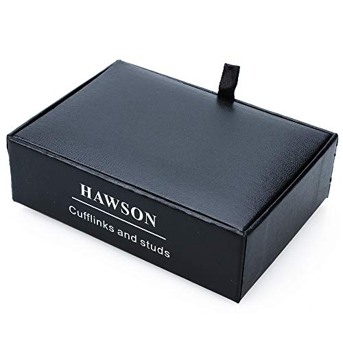 Set de Mancuernillas y Piezas para Camisa de Hombre Plateado miniatura 5