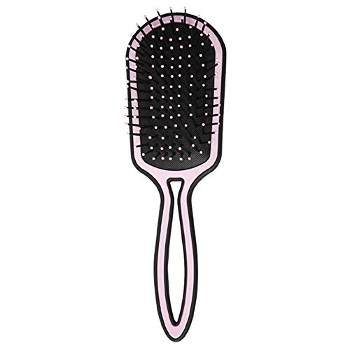 Pink Cushioned Hair Brush - Brush Hair Wet Detangler Detangling Pink Original Women Detangle Natural Pro Tangle Bristles Hairbrush