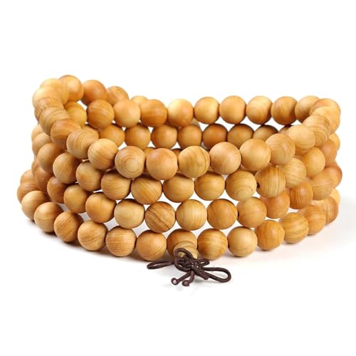 Zen Dear ���j Thuja Sutchuensis �ؐ��r�[�Y �ؐ��u���X���b�g �l�b�N���X �F�� �}�[�� ���X�g�o���h �u���X���b�g, Perimeter:65, �؍�,