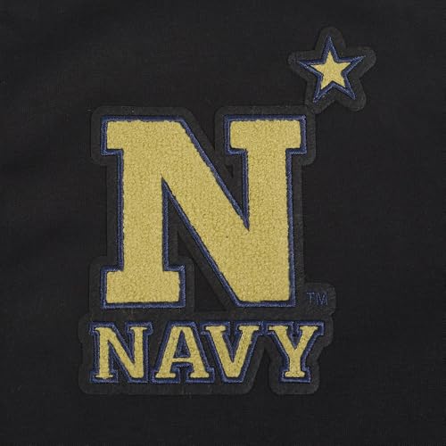 Image of Pro Standard Mens College Classic Chenille Cotton Double Knit Full Zip Hoodie