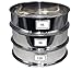 E-ONSALE Aluminum Herbal Pollen Hash Extractor Stackable Sifter, Fine Mesh, Stainless Steel Round Sifter for Baking, Flour Sieve, Extracting, Herbal, Tea, Powder 66, 96, 120 Micron Set