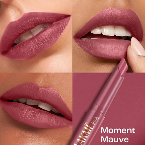 Image of Lakme 9 to 5 Forever Matte Lip Crayon, Moment Mauve, 1.1g, for Smooth and Supple Lips, with Vitamin C, Matte Finish, 8 Hr Hydration, Long Lasting all day comfort, Retractable Crayon