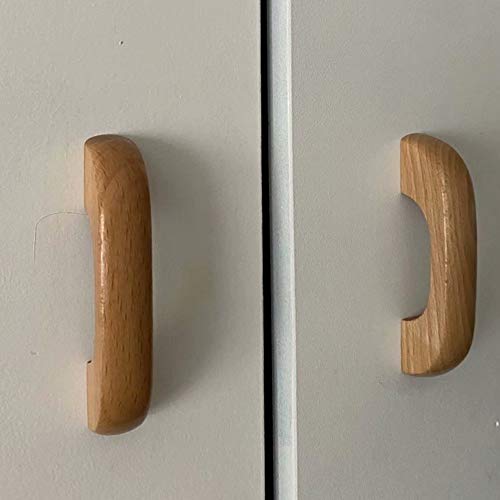 FBSHOP™ - 10 pomelli in legno per cassetti e