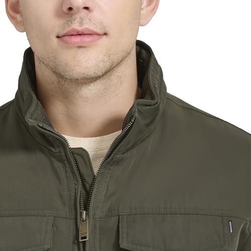 Image of DOCKERS Men's Quilted Lined Flight Bomber Jacket
