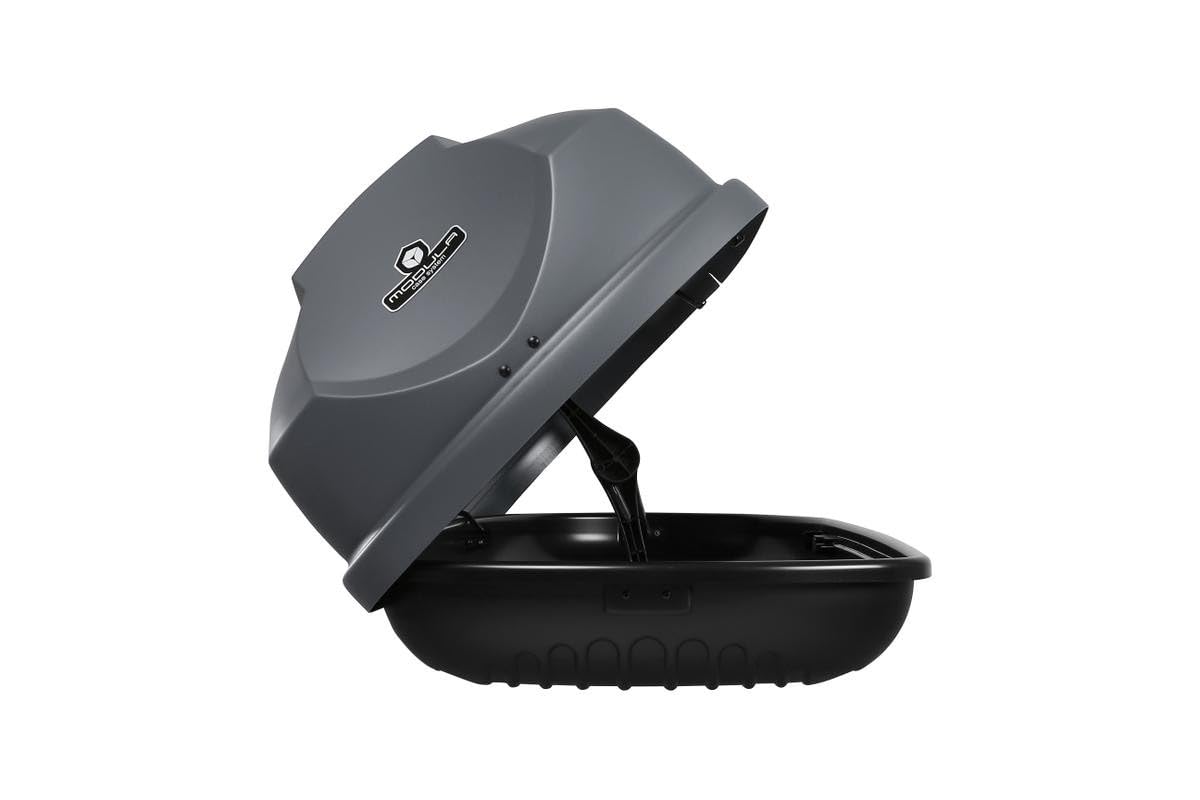Box portapacchi auto shuttle baule auto da viaggio modula travel 460 ANTRACITE