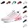 Hitmars Laufschuhe Damen Turnschuhe Sportschuhe Joggingschuhe Straßenlaufschuhe Outdoor Fitness Atmungsaktiv Leichte Freizeitschuhe Sneaker Damen Rosa MN2 Größe 38EU