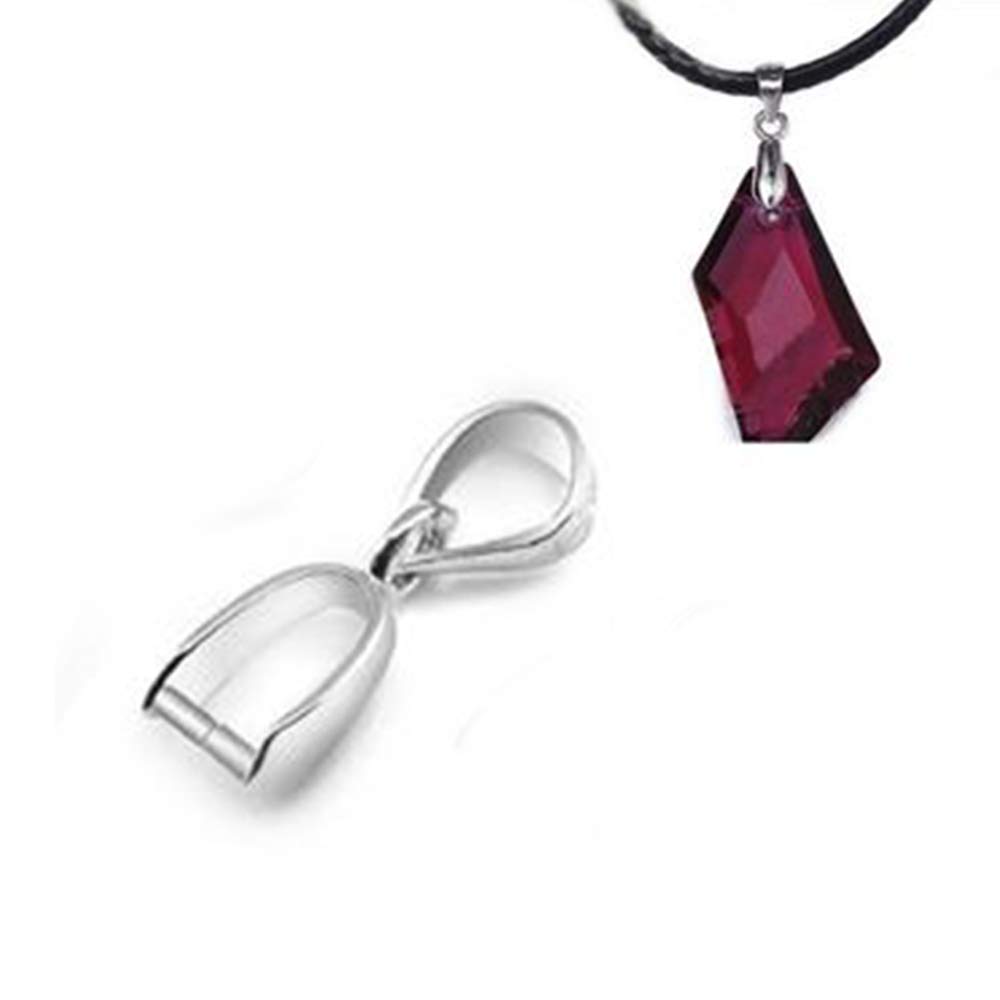 100 Connettori Argentati Per Ciondoli Fai Da Te - Ganci Chiusura Per Collane E Bracciali Handmade - Foto 6