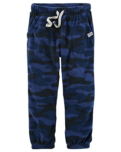 Joggers en polaire bleu Carter's pantalon de sport camouflage chaud vêtement bébé 3 mois