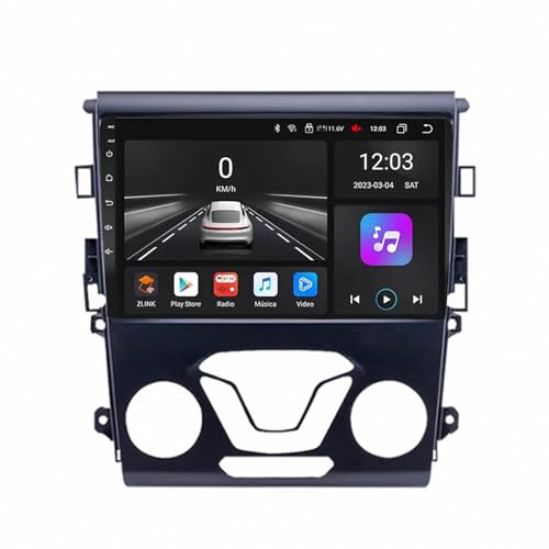 Estéreo de automóvil para Ford Fusion con pantalla táctil y GPS para tus viajes