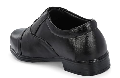 Image of Server Men's Oxford Shoe || Uniform Dress Shoe || Black Formal Shoes || Office Shoes Hand Made || Police Shoes Leather Lace Up Oxford Shoe
