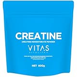 VITAS (バイタス) クレアチン モノハイドレート 国内製造 600g 120食分 高純度99％ 粉末 国内GMP認証工場製造