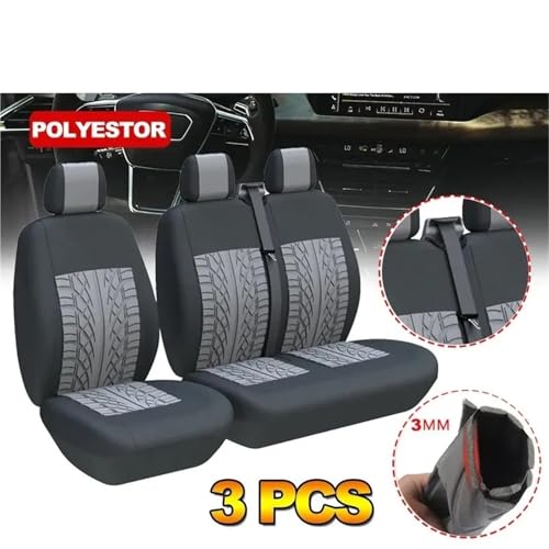 Fundas de asiento delantero doble e individual para viajes confortables en autobús 2
