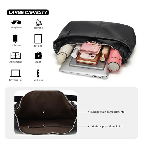 Bolso Tote para mujer tipo Hobo y Bucket miniatura 5