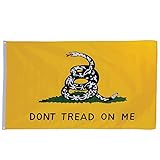 In the Breeze Dont Tread on Me Grommet Flag, 3 by 5-Feet