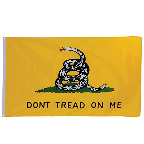 In the Breeze Don't Tread on Me Grommet Flag - 3 x 5 Feet