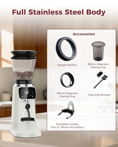 Burr Coffee Grinder for French Press