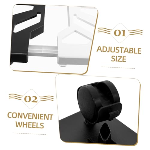 Soporte Móvil Ajustable para CPU con Ruedas, Extensible para Torre de Computadora, Diseño para Oficina y Gaming miniatura 3