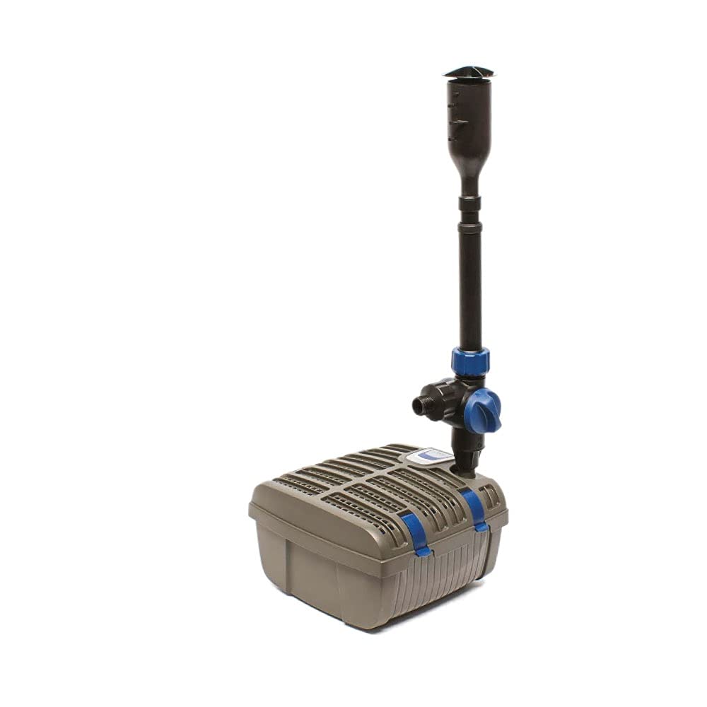 Giardini d'Acqua Kit Laghetto da Giardino Vetroresina 157 x 102 Effetto Naturale MOD. Caraibi + Filtro Interno Uvc 1500 Stagno Artificiale 260 Lt Pompa Inclusa Vasca Piante Pesci
