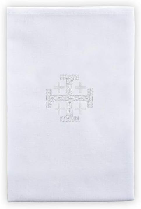 Christian Brands Jerusalem Cross Lavabo Towel - 4/pk