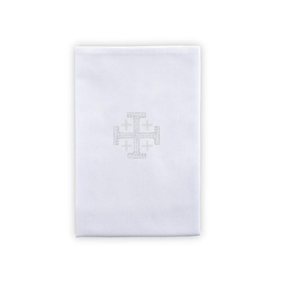 Toalla de lavabo Christian Brands con la Cruz de Jerusalén en pack de 4 unidades