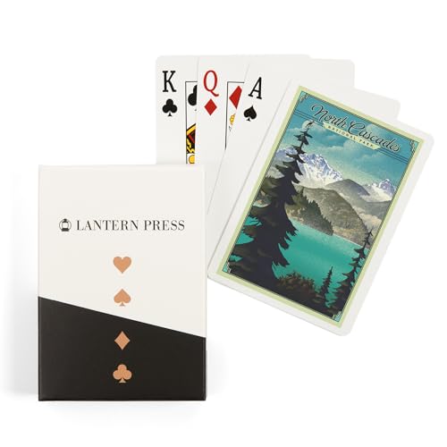 Baraja de cartas Póker North Cascades 52 piezas