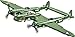 COBI Historical Collection: World War II Lockheed P-38 Lightning (H) Plane