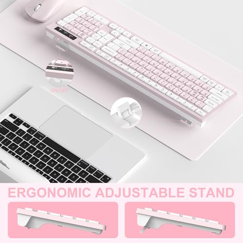 Combo de teclado y mouse inalámbricos con 3 DPI ajustables para trabajar con total precisión 4