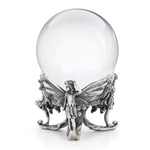 Veronese Design Fairy Crystal Ball Stand