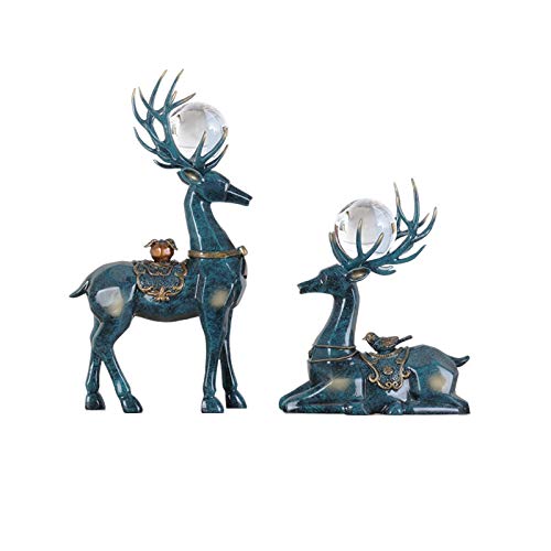 Cerf géométrique décoratif pour sublimer votre meuble de salon ou armoire à vin