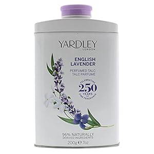 Yardley Lavender Talc Tin, 200 g
