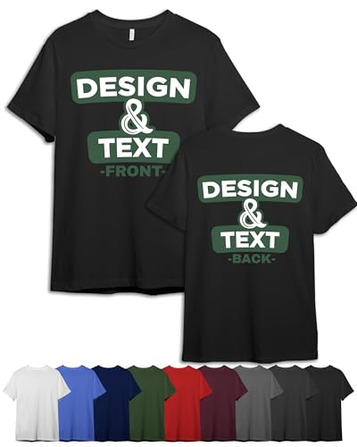 Bella Canvas Unisex Triblend T-Shirts - Custom Shirts Design Your Own Photo & Text, Name - Personalized Tee for Men & Women