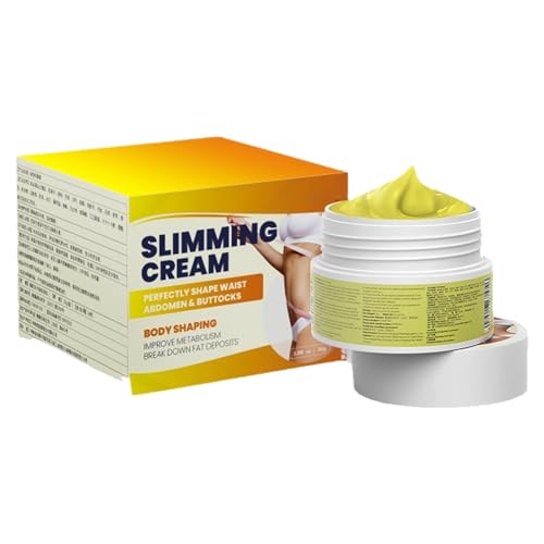 KOAHDE Crema Quema Grasa Abdominal,Crema Reductora Abdomen Mujer Hombre,30G,1PC,Lazy Fat Loss Care Creme,Fitness Forming,Kurkuma Gewichtsverlust Creme
