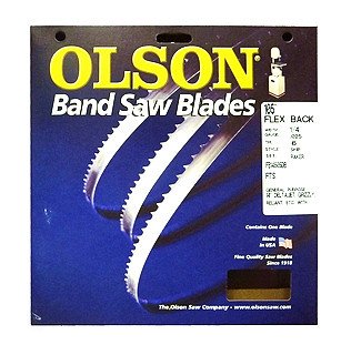 Olson Fb14505Db 105 Inch X 1/4 Inch X 6 Tpi Flex Back Band Saw Blade Replaces Delta 28-047