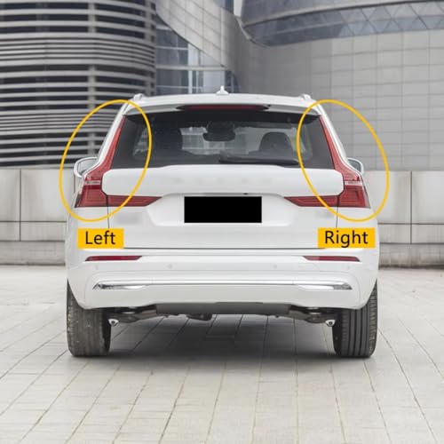 Coque feu stop extérieur XC60 polycarbonate anti-UV cache arrière transparent - 2