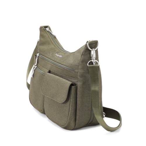 Image of Baggallini Modern Everywhere Crossbody Bag for Women 11x9x4.5 Rfid Hobo Bag
