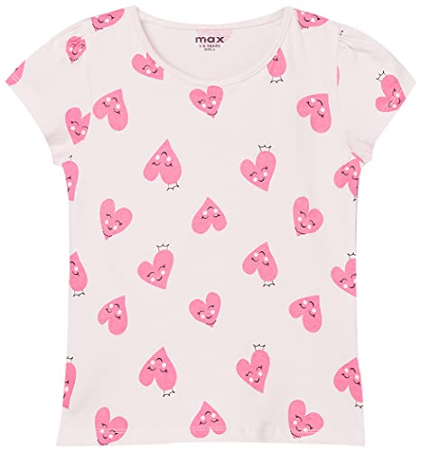 Image of Max Girl's Printed Round Neck Regular Fit Top