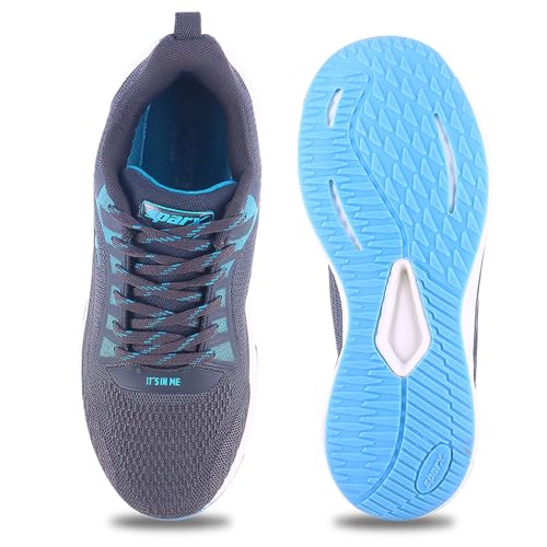 Image of SPARX Sports Running Shoes for Men - Lightweight Breathable Lace-Up Athletic Shoes with Cushioned Comfort, Shock Absorption, Durable Grip, Flexible Sole & Everyday Walking Performance