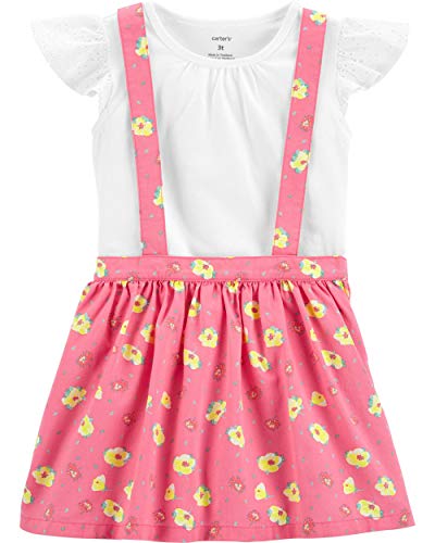 Conjunto de jersey para niña de 2 piezas Carter's ropa rosa de 5 años