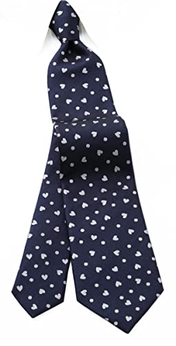 ポールスミス) PAULSMITH ポールスミスネクタイ ネイビー 総柄 ハート